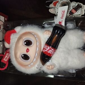 Coca-Cola LABUBU Plush with Bottle